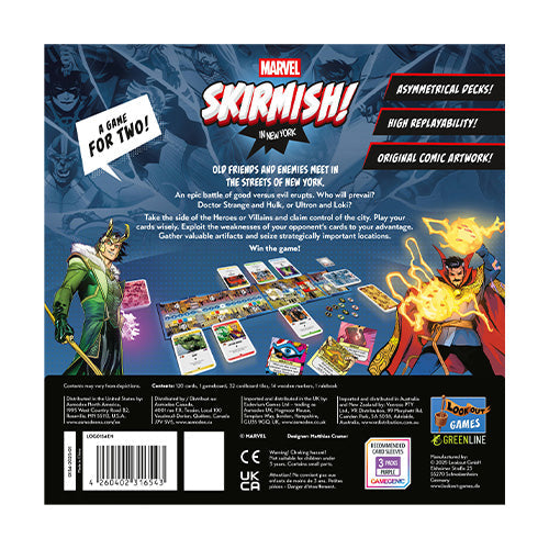Lookout Games Marvel Skirmish in New York