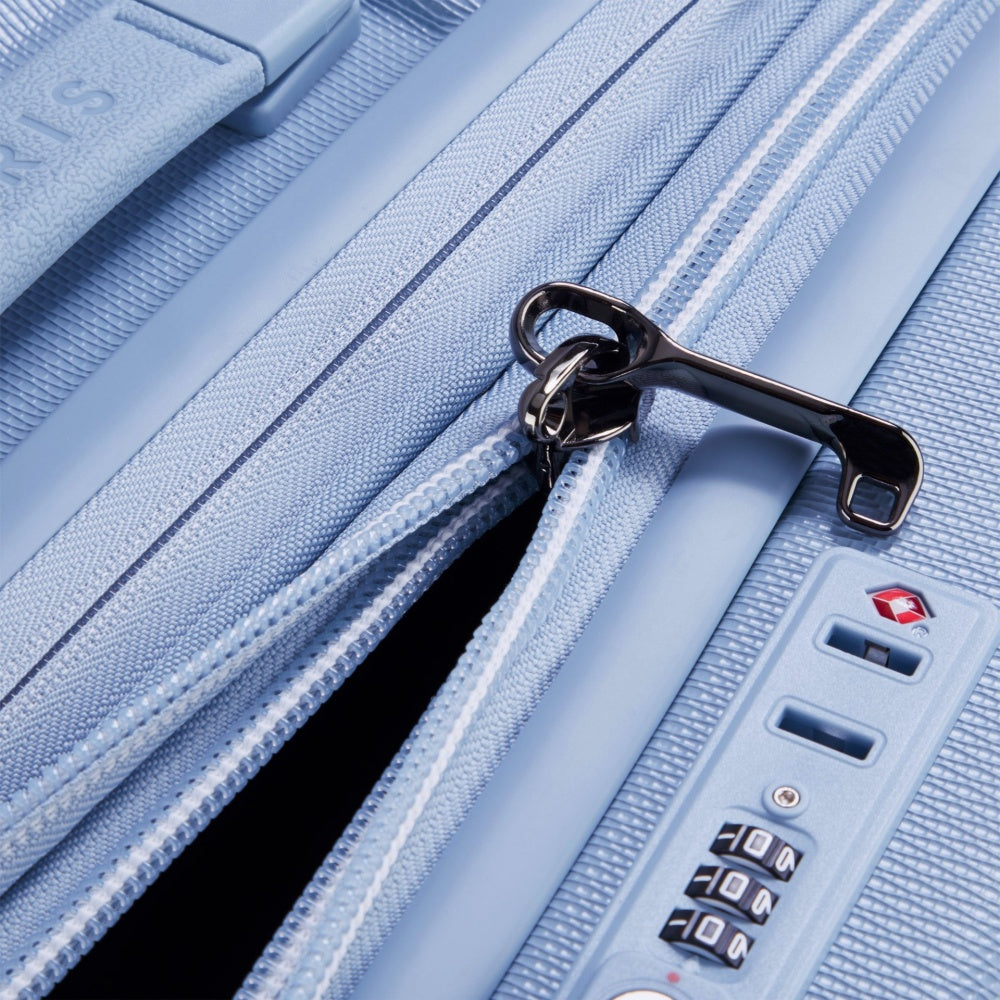 Delsey Chatelet Air 2.0 Checked-In Luggage Suitcase W/ TSA Lock Light Blue 66 cm