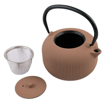 Teaology Serenity Cast Iron Teapot - 700Ml - Sandstone