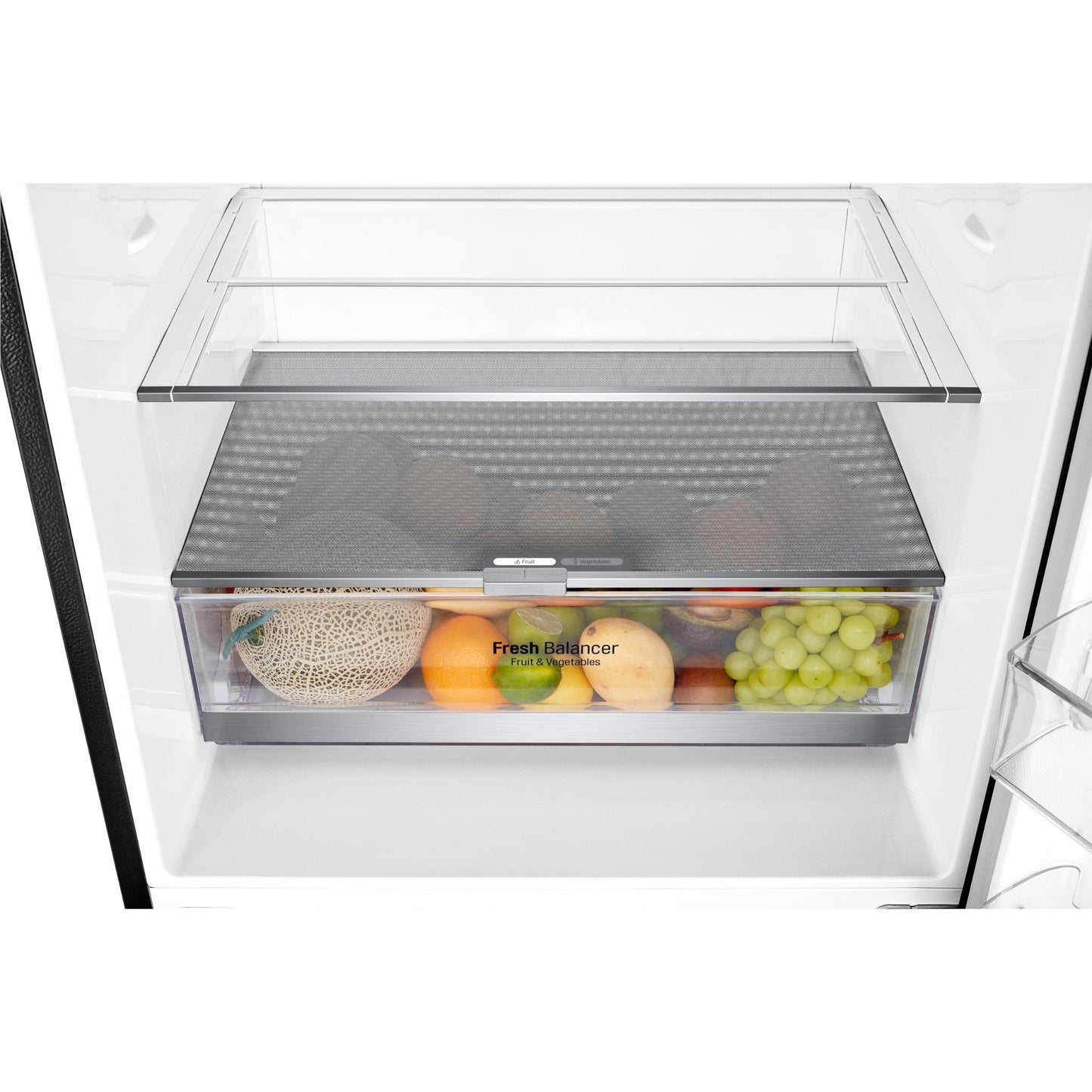 LG GB-W455MBL 420L Bottom Mount Fridge (Matte Black)