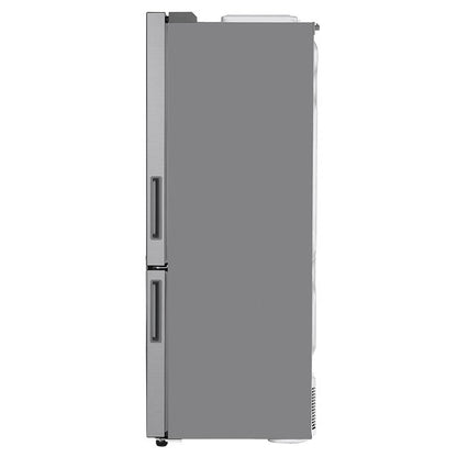 LG GB-455PL 420L Bottom Mount Fridge (Stainless Steel)