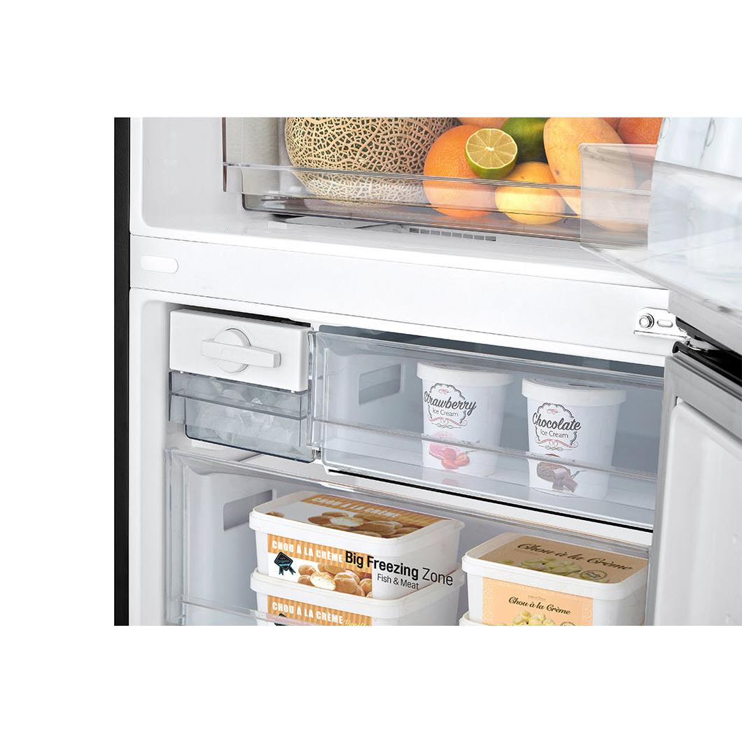 LG GB-455BTL 420L Bottom Mount Fridge (Black)