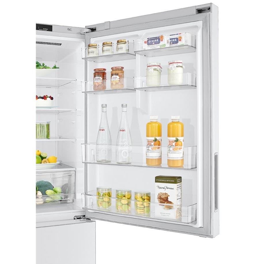 LG GB-455WL 420L Bottom Mount Fridge (White)