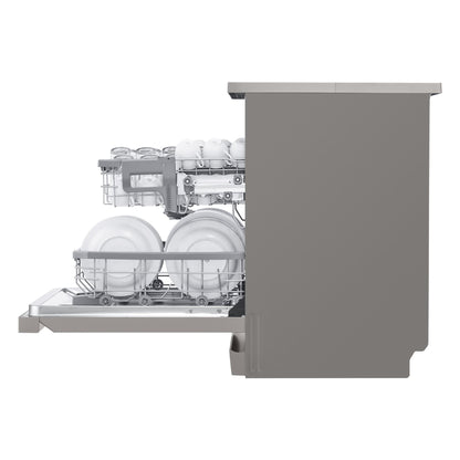 LG XD4B24PS TrueSteam 14 Place Setting Dishwasher (Platinum Steel)