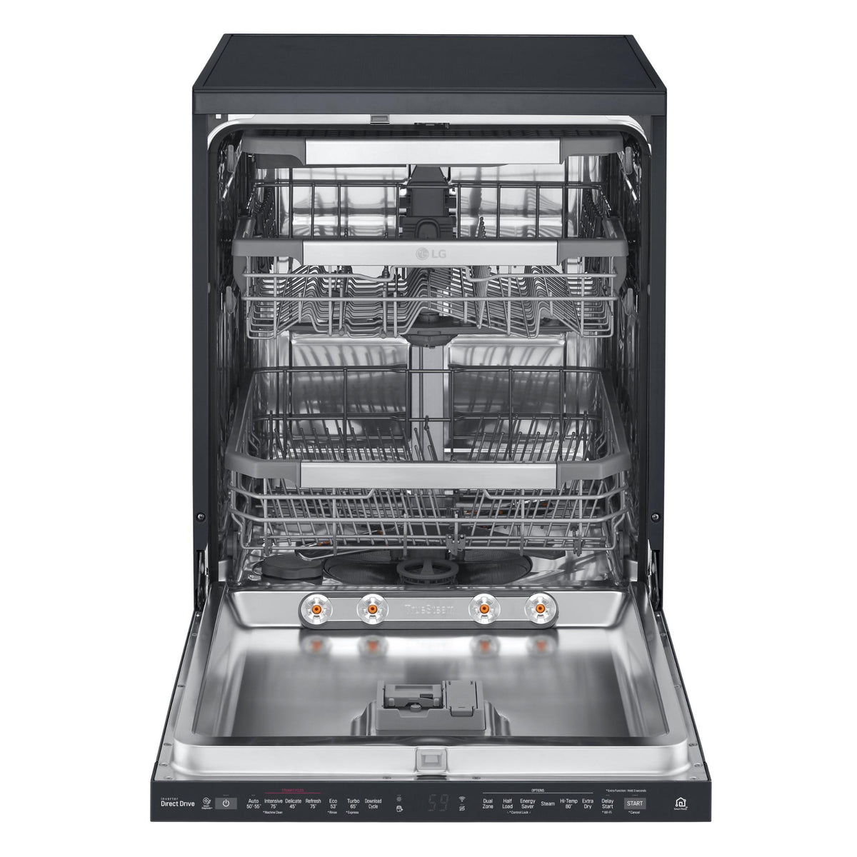 LG XD3A25MB TrueSteam 15-Place Setting Freestanding Dishwasher (Matte Black)