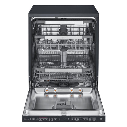 LG XD3A25MB TrueSteam 15-Place Setting Freestanding Dishwasher (Matte Black)