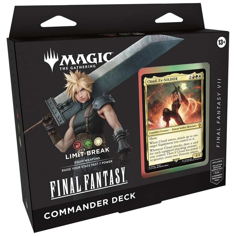 Wizards Of The Coast Magic the Gathering Final Fantasy Commander Decks 4 Decks Per Display