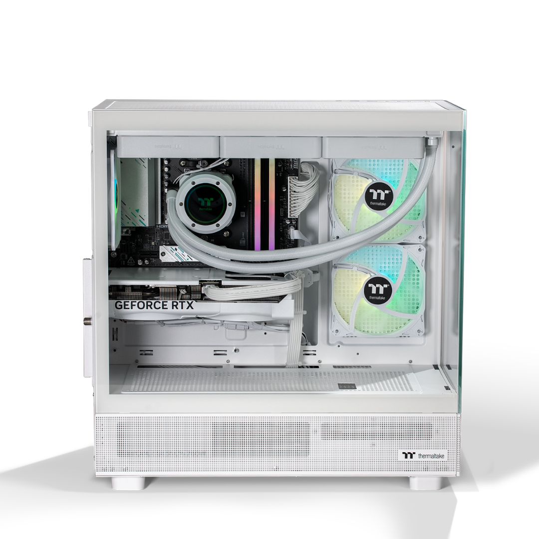 Thermaltake Horizon PRO V2 Snow Gaming Desktop PC (AMD 7600 / RTX 5070 / 32GB RAM)