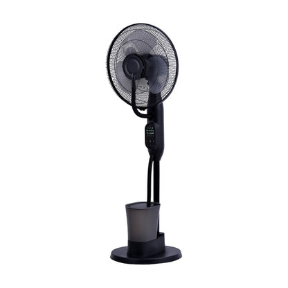 Heller 125x40cm Standing Misting Fan With Remote Control Black