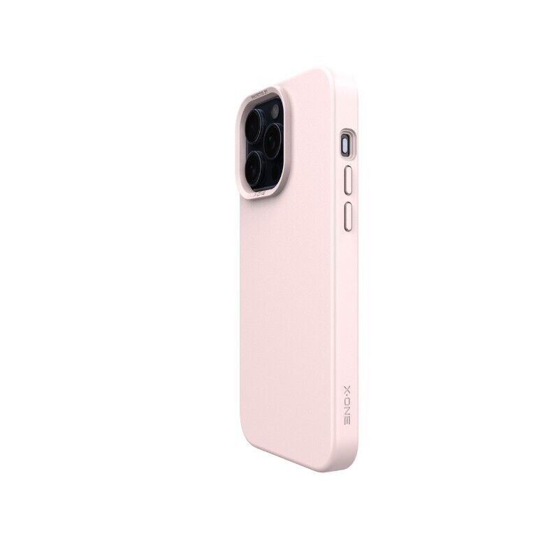 X.One [MagSafe] Dropguard 3S / 3.0 Matte Silicone Case iPhone 15 Pro Pink