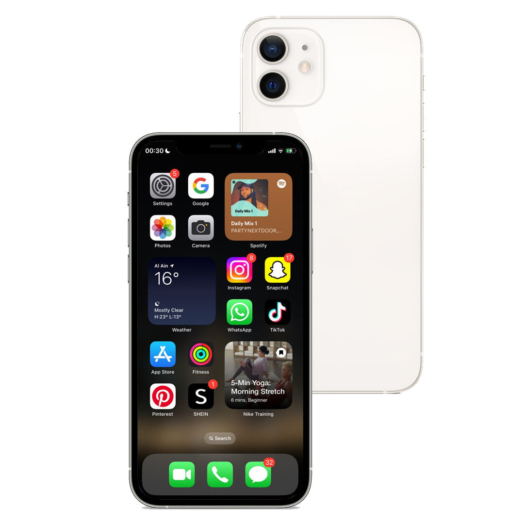 Apple iPhone 12 256GB (White) [*Refurbished: Excellent]