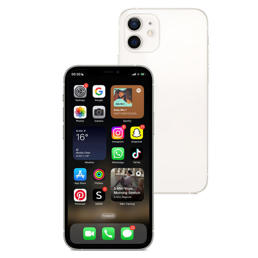 Apple iPhone 12 256GB (White) [*Refurbished: Excellent]