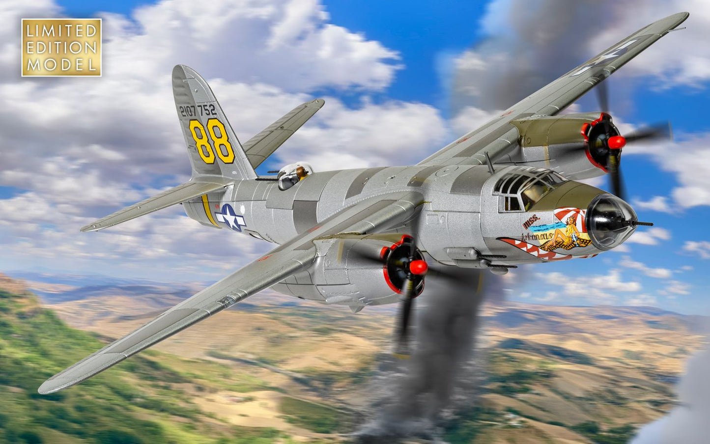 Corgi 1/72 Martin B-26C-45-MO Marauder 'Miss Arkansas'