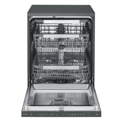 LG XD3A15MB QuadWash 15-Place Setting Freestanding Dishwasher (Matte Black)