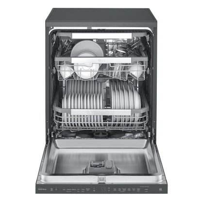 LG XD3A15MB QuadWash 15-Place Setting Freestanding Dishwasher (Matte Black)