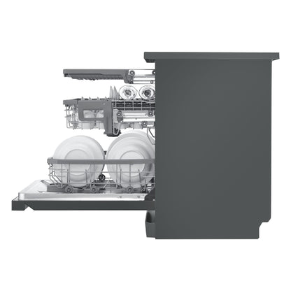 LG XD3A15MB QuadWash 15-Place Setting Freestanding Dishwasher (Matte Black)