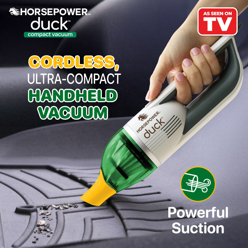 Horsepower Duck Compact, Cordless Handheld Vacuum