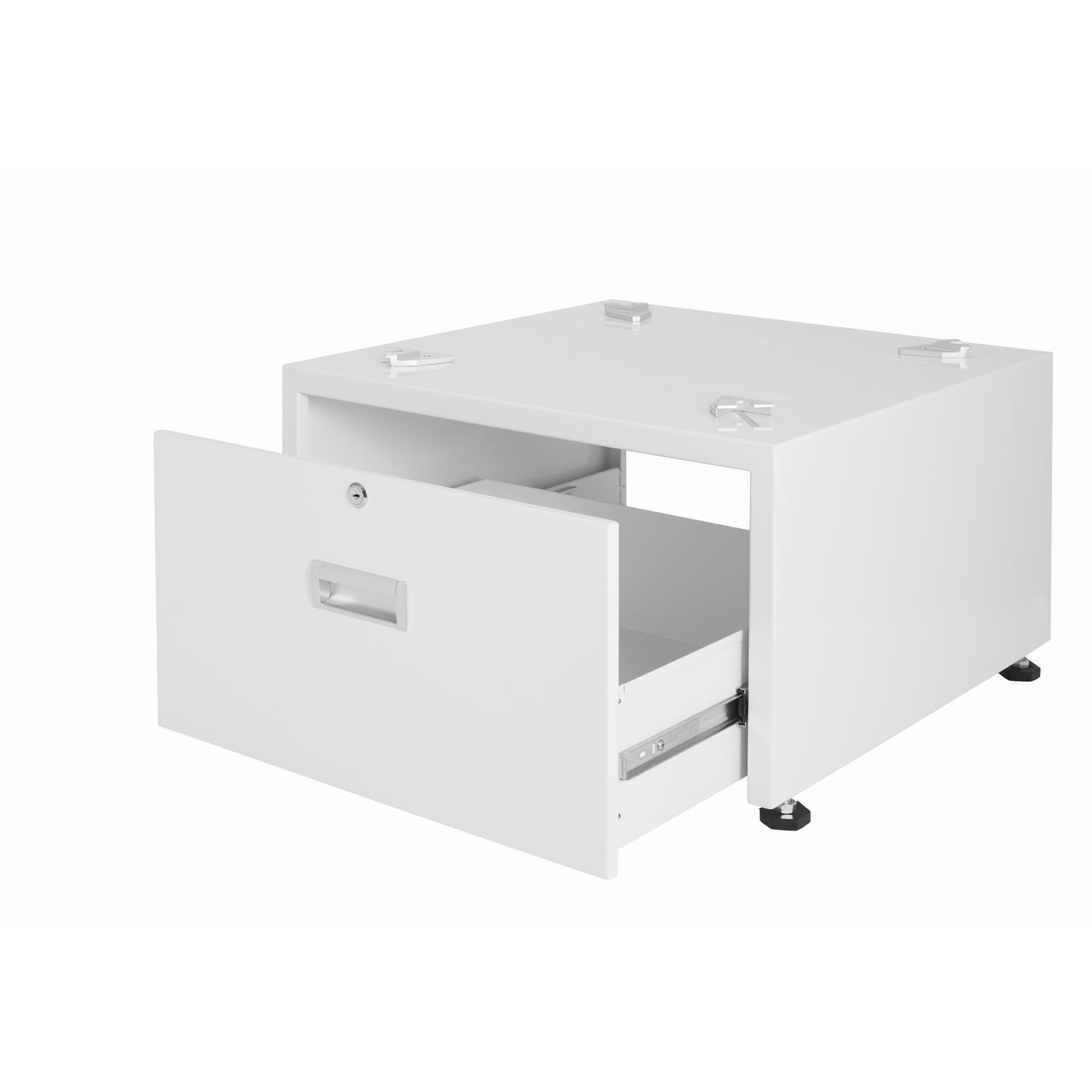 Unilux ULX110 Universal Laundry Pedestal with Drawer and Lock