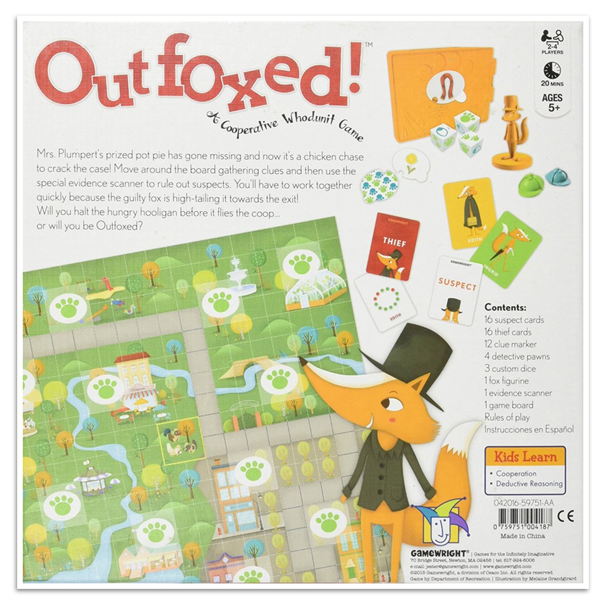 Gamewright Outfoxed