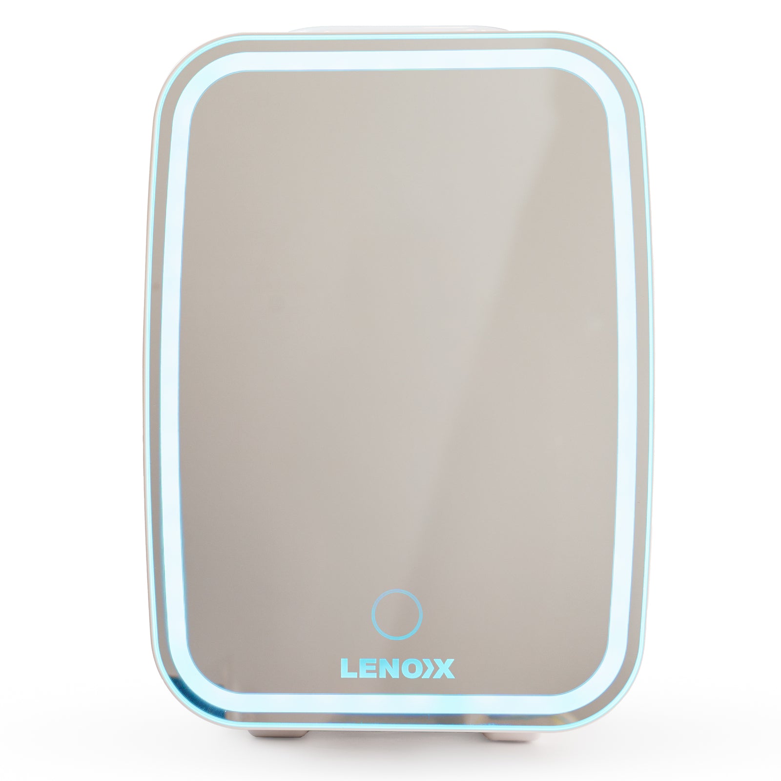 Lenoxx 4L Beauty Cosmetic Fridge with Mirror (White)