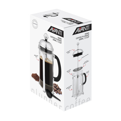 Avanti Domo 3 Cup Coffee Plunger - 350Ml - Multi | Coffee Press | Coffee Plunger