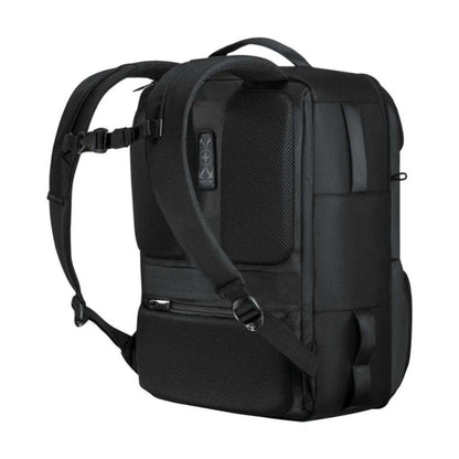 Wenger UrbanOne Travel Laptop Compartment Recycled PET Backpack Black 15.6in