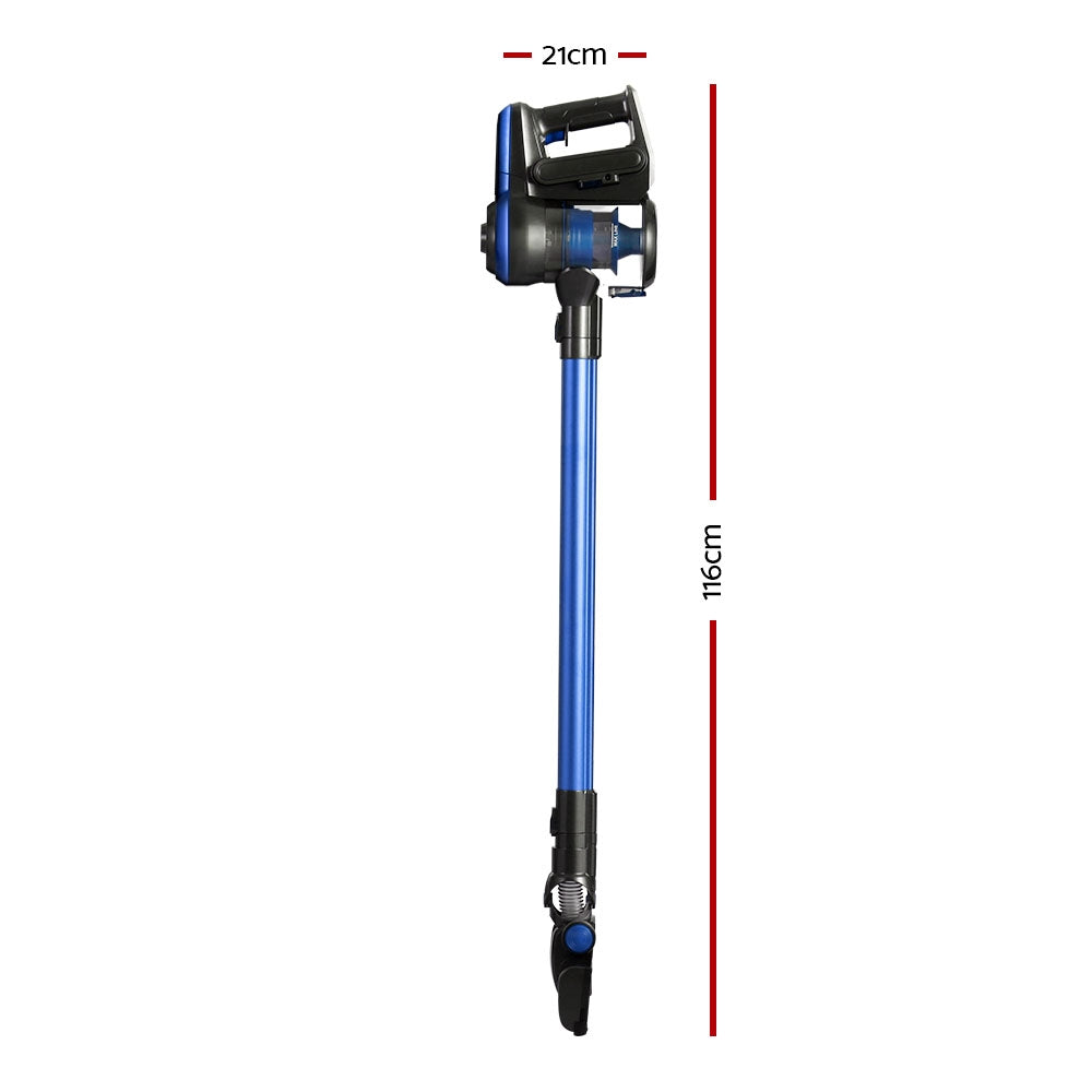 Devanti Stick Vacuum Cleaner Brushless Cordless 250W (Blue)