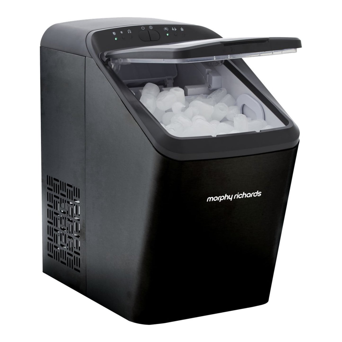 Morphy Richards Compact 15kg Matte Ice Maker Ice Cube Machine Black