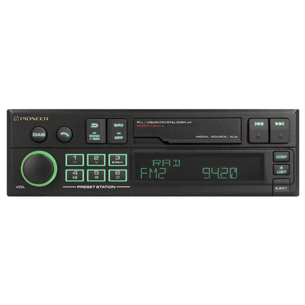 Pioneer SXT-C10PS RETRO Style BT/USB Car Stereo