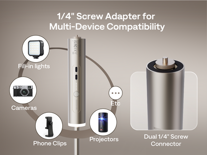 Aurzen Powerplay Magnetic Charging Stand 10,000mAh Grey for ZIP Porjector