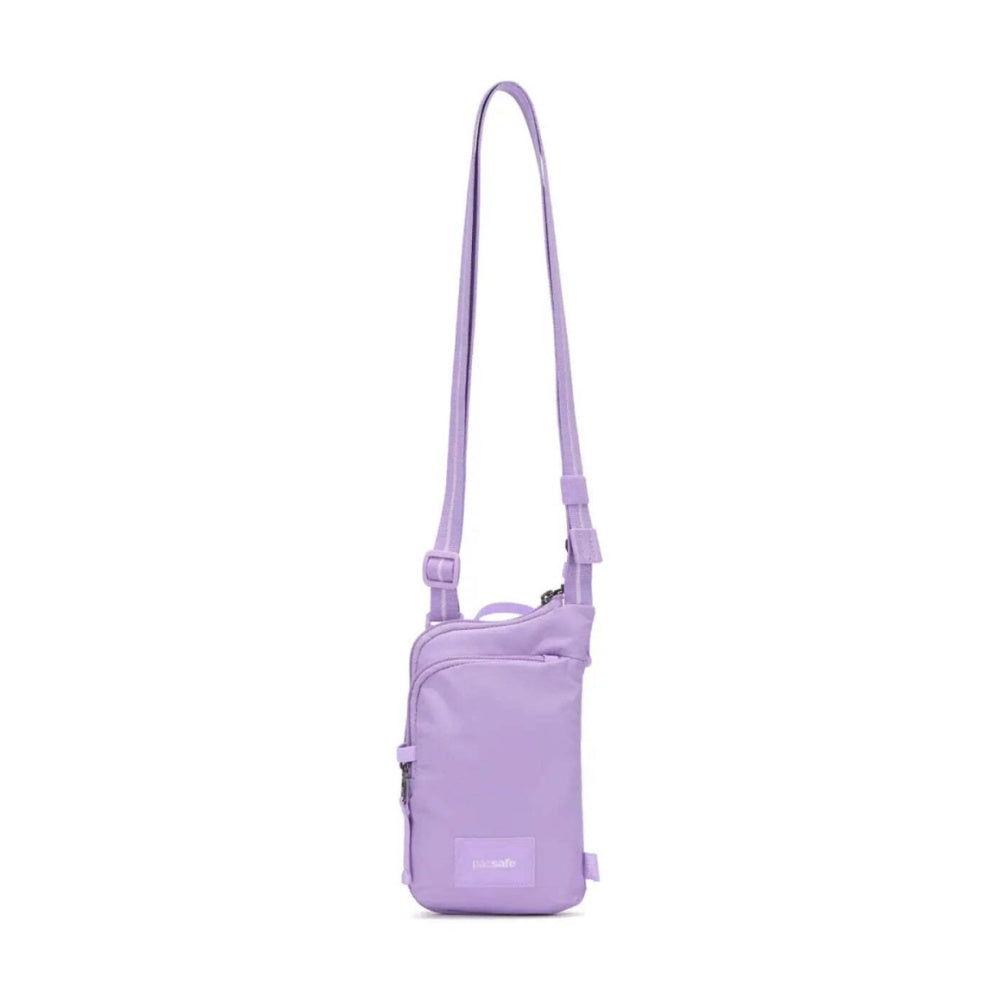 Pacsafe Go Anti-Theft RFID Blocking Tech Secure Crossbody Bag Lavender