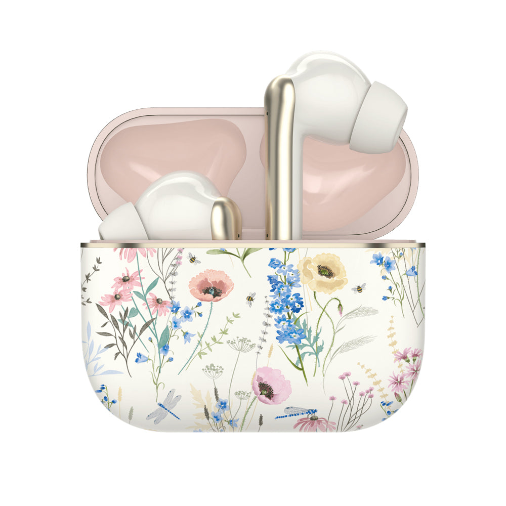 Laura Ashley Skylark TWS Wireless Bluetooth 5.4 Earbuds Headphones (Alford Meadow)