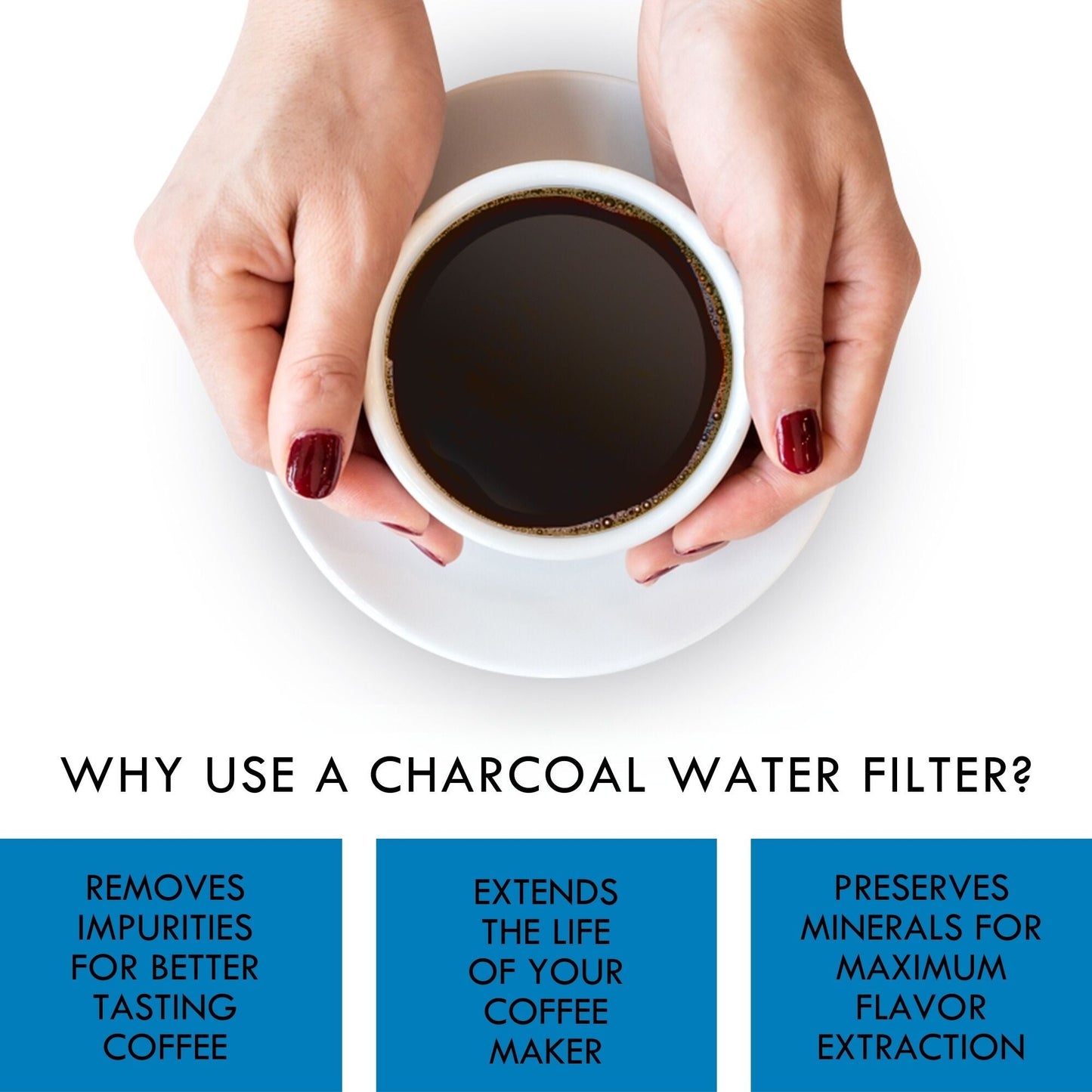 Kenmore 12-Pack Universal Coffee Water Filter White