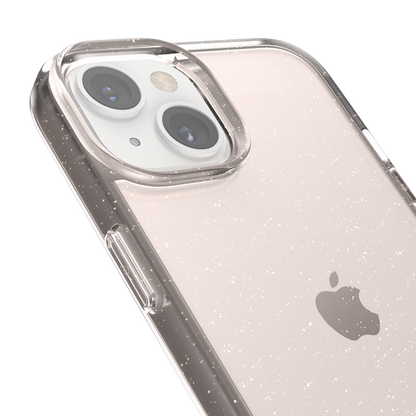 Ugly Rubber Vogue for iPhone 15 - Glitter Grey