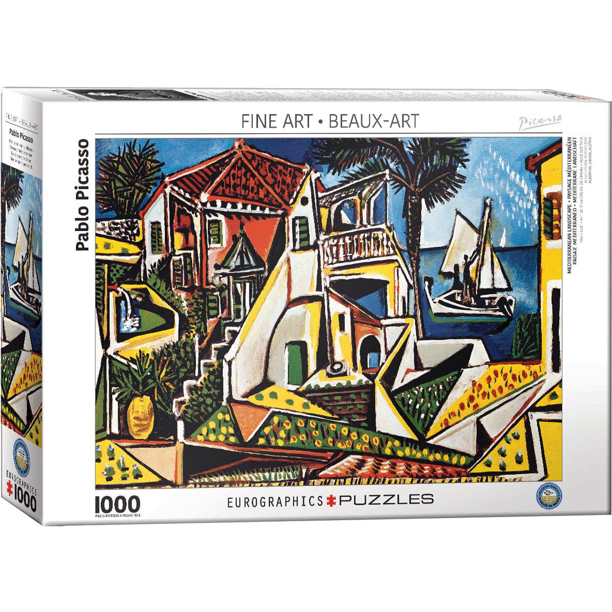 Eurographics 1000-Pieces Mediterranean Landscape Puzzle