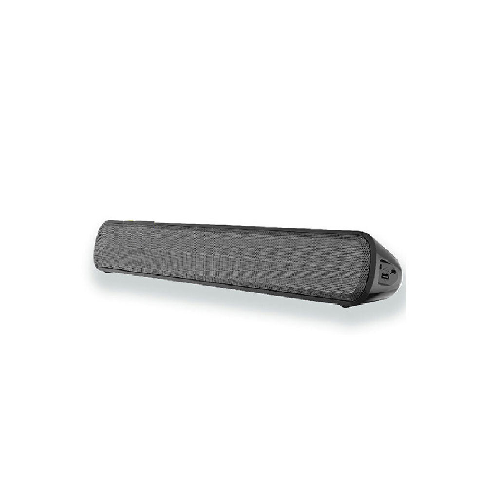 Sansai 20W Multimedia Bluetooth Stereo Sound Bar Rechargeable 46x9cm Black