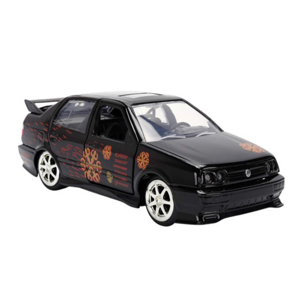 Jada 1:32 Scale Fast & Furious Volkswagen Jetta Black Diecast Vehicle Model
