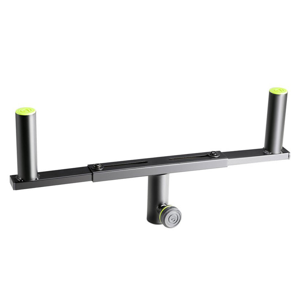 Gravity SAT36B Adjustable 49cm Steel T-Bar Holder Mount For Speaker Stand Black