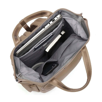 Pacsafe Citysafe CX Anti-Theft RFID Blocking 16" Laptop Backpack Taupe