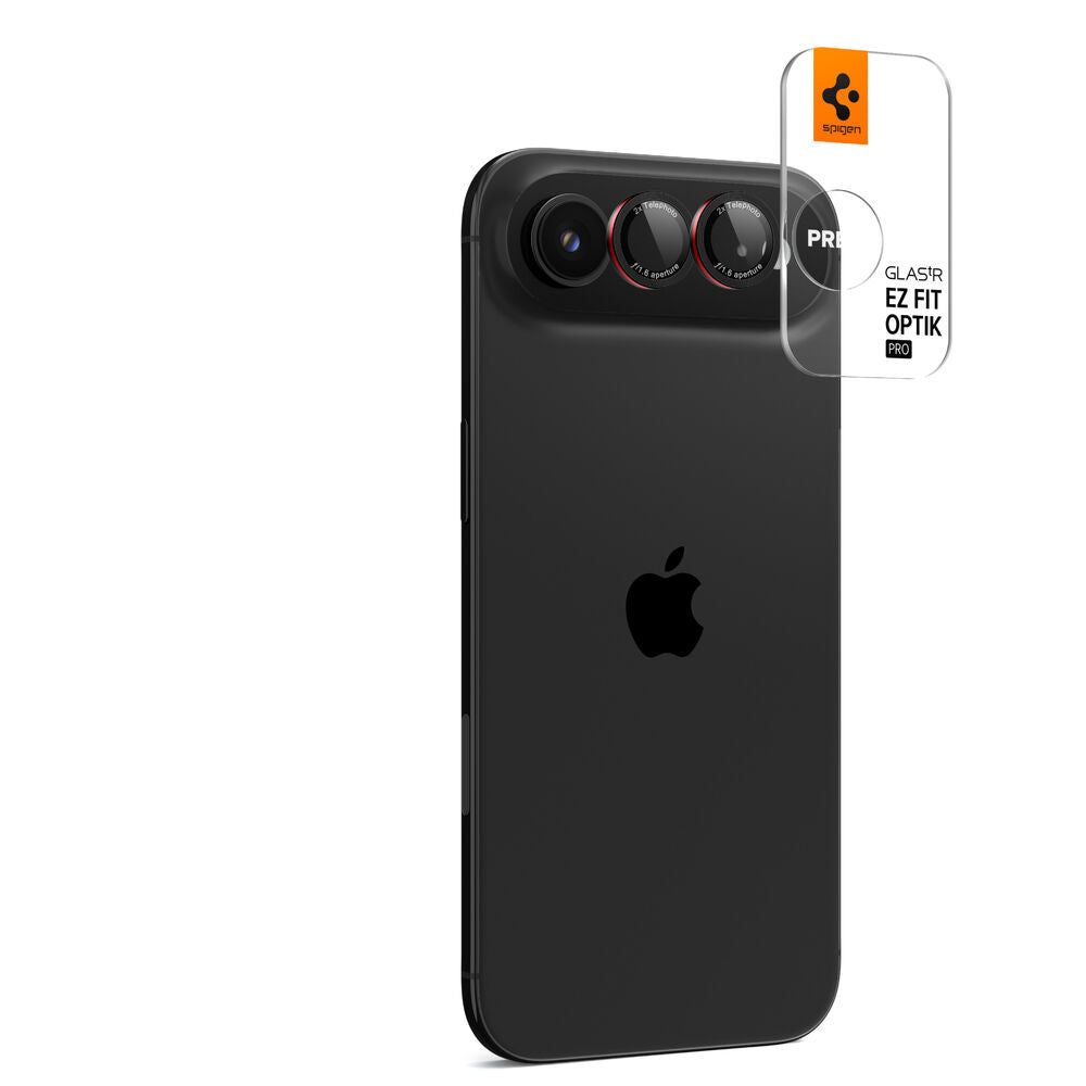 SPIGEN EZ Fit Optik Pro 2PCS Glass Camera Lens Protector for iPhone Air (L-Series)