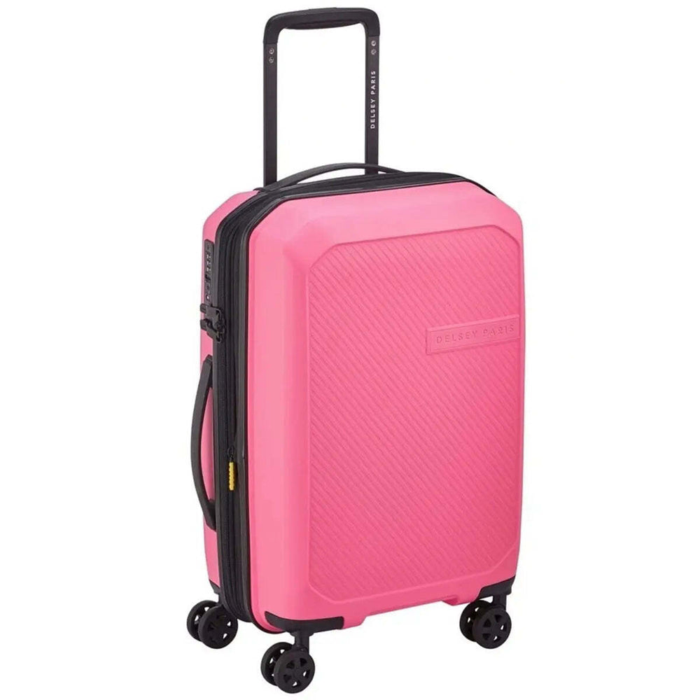Delsey Anvers 55 cm 4 Wheel Expandable Carry-on Suitcase - Pink