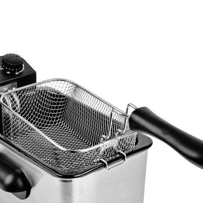 Healthy Choice 3.8L Deep Fryer with Timer Control Knob & Thermal Safety Device