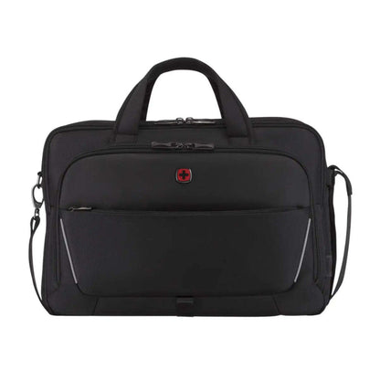 Wenger Icons Meteor 16" - 17" Laptop Brief with Tablet Pocket - Black