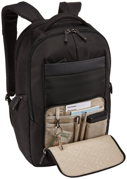Case Logic 25L Notion Backpack Bag with Laptop Sleeve 15.6" (Black)