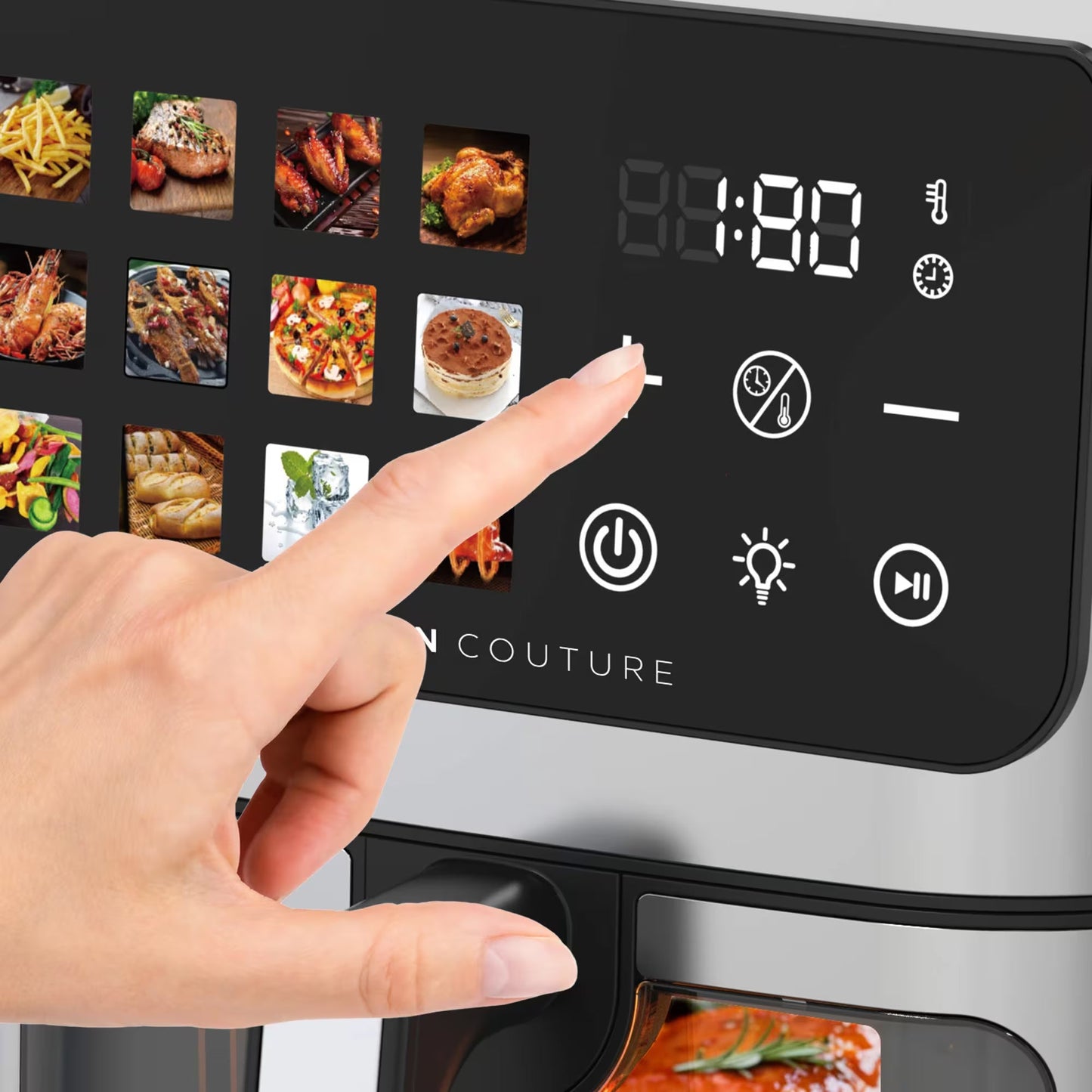 Kitchen Couture Big Screen Clearview Air Fryer 8.5L