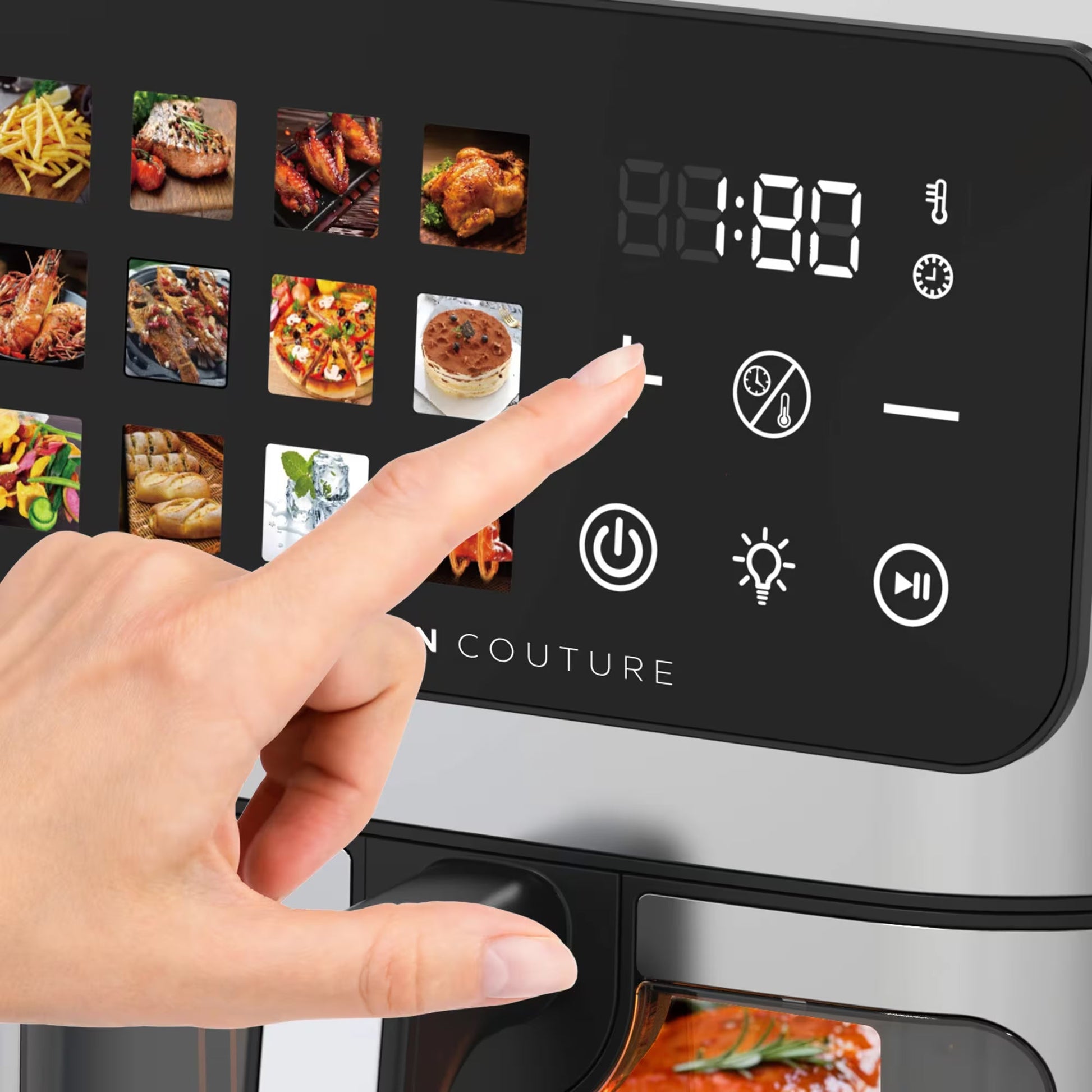 Kitchen Couture Big Screen Clearview Air Fryer 8.5L