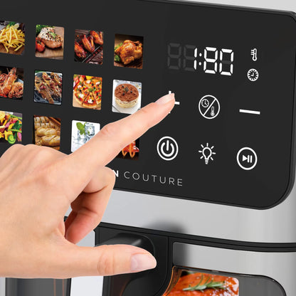 Kitchen Couture Big Screen Clearview Air Fryer 8.5L