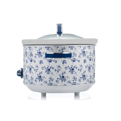 Laura Ashley 6.5L Electric 300 Watt Slow Cooker (China Rose)