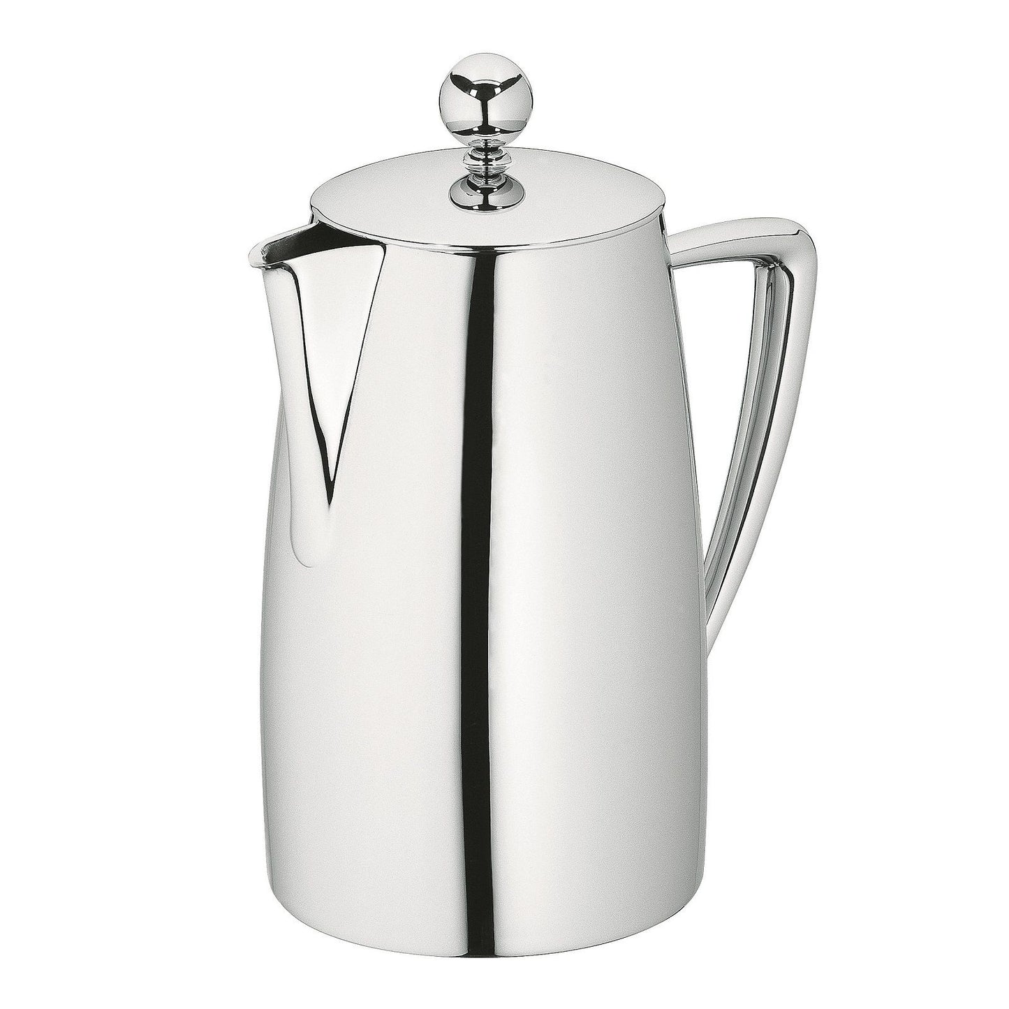 Avanti 6 Cup Art Deco Double Wall Coffee Plunger - Silver | Coffee Press | Easy pour, Insulated, Dishwasher Safe