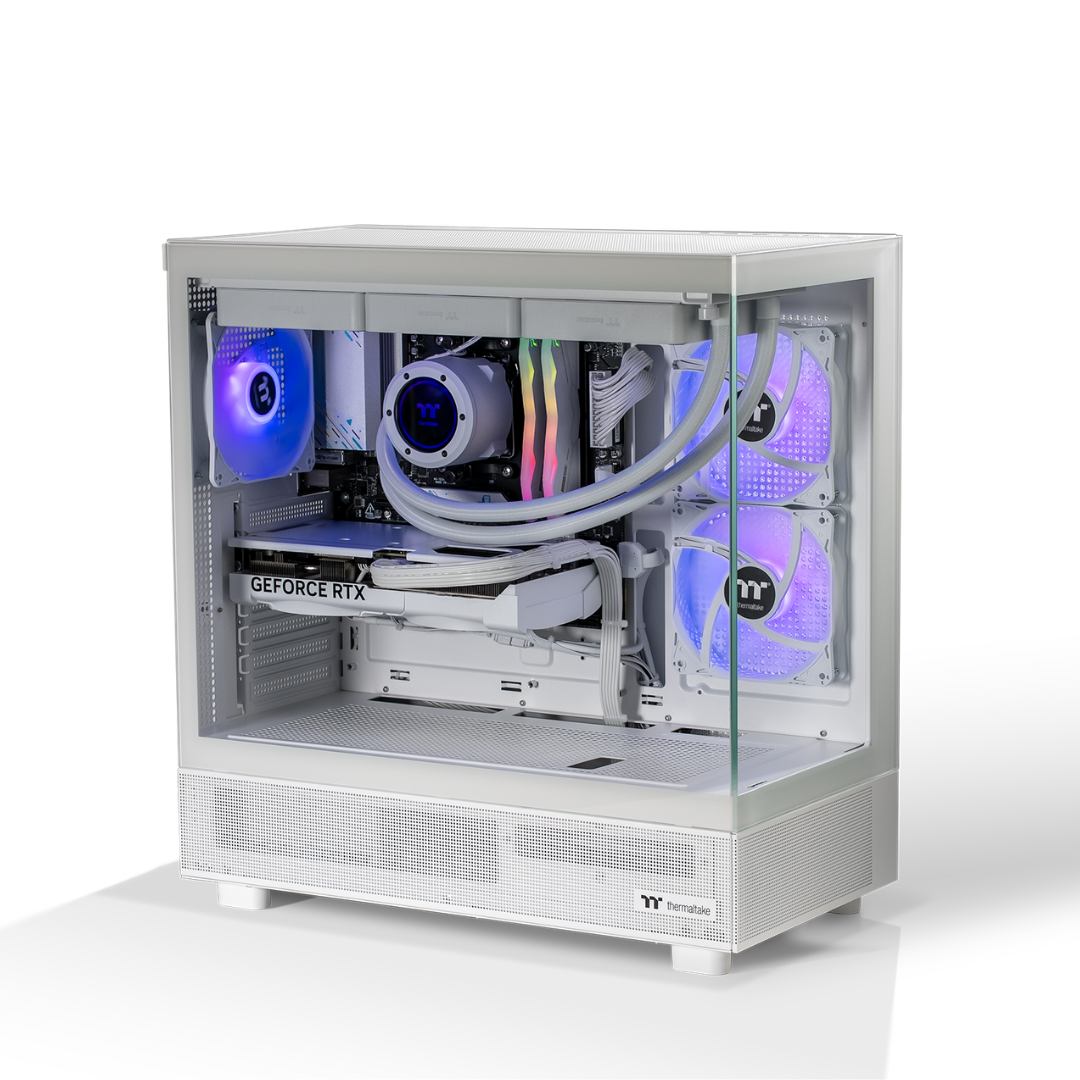 Thermaltake Horizon PRO V2 Snow Gaming Desktop PC (AMD 7600 / RTX 5070 / 32GB RAM)